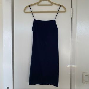 The Fifth Label navy mini slip dress
